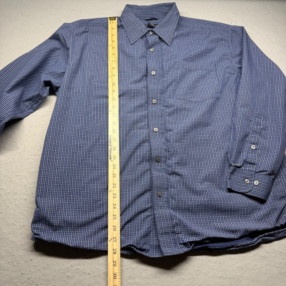 5.11 Tactical Shirt Mens XL Blue Plaid Long Sleeve Button Down MeshUtility Shirt - Picture 5 of 10